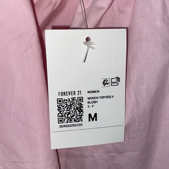 NWT Puff Sleeve Top - Picture 3 of 3